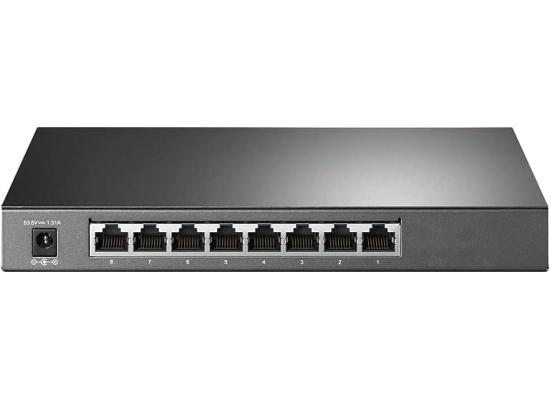 TP-Link TL-SG2008P | Omada 8 Port Gigabit Smart Managed PoE Switch | 4 PoE+ Port @62W | Omada SDN Integrated | PoE Recovery | IPv6 | Static Routing | L2/L3/L4 QoS - Black